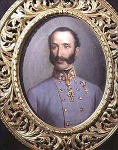Portrait of Field Marshal Archduke Karl Ferdinand of Austria (1818-74) after Georg Decker (1818-94)