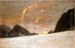 Cime Innevate Al Tramonto Cime Innevate Al Tramonto