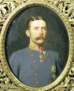 Portrait of Archduke Franz Ferdinand of Austria (1863-1914) nephew of the Emperor Franz Joseph