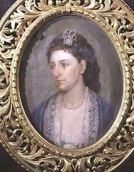 Portrait of the Archduchess Elizabeth of Austria (1831-1903) wife of Archduke Karl Ferdinand - view 1