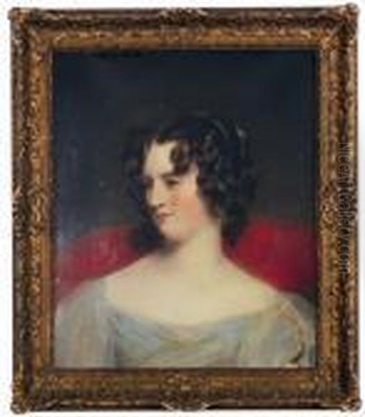 Portrait Of Mary Lycett, Daughter Of William Edward Lycett Of Bowden - view 1