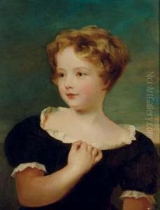 Portrait Of A Child by Margaret Sarah Carpenter