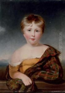 Portrait Of A Child by Margaret Sarah Carpenter