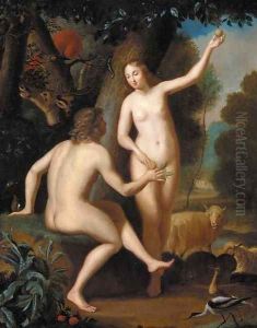 Adam and Eve by Balthazar Beschey