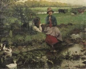 Aux Bords Du Ruisseau: Romance By A Brook by Evariste Carpentier