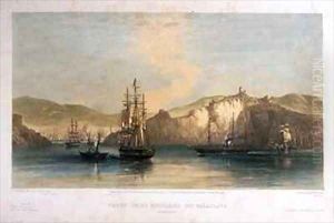Troop Ships becalmed off Balaklava, Morning Troop Ships becalmed off Balaklava, Morning