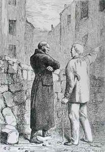 Jean Valjean Gets his Revenge by Brion, Gustave