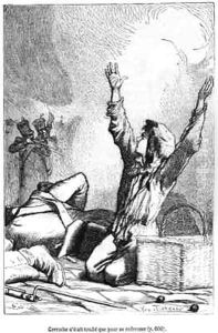 Gavroche had fallen only to rise again by Brion, Gustave