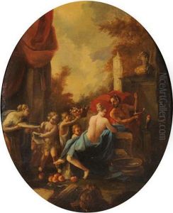 Scena Mitologica by Giulio Carpione