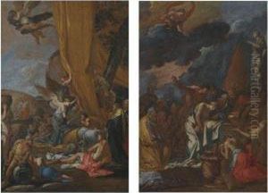 The Sacrifice Of Polyxena by Giulio Carpione