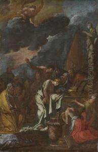 Le Sacrifice De Polixene Et Le Regne D'hypnos Avec L'arrivee D'iris Messagere Des Dieux