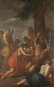 Apollo E Marsia by Giulio Carpione