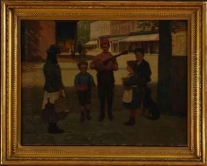Young Musicians by Samuel S. Carr