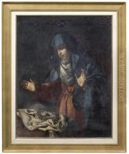 Mater Dolorosa by Agostino Carracci