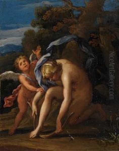 Venus And Cupid - view 1