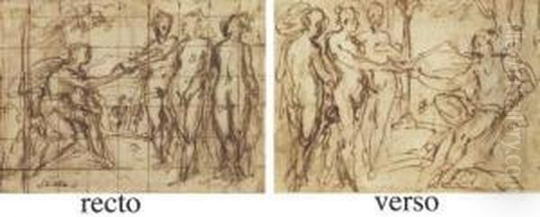The Judgment Of Paris (recto And Verso) - view 1