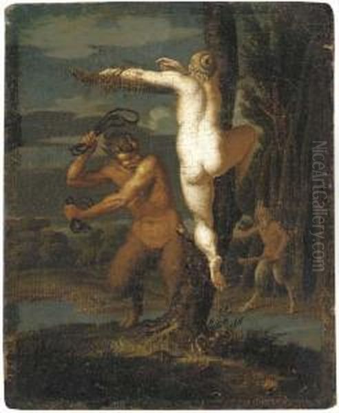 A Satyr Flogging A Nymph - view 1