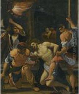 The Flagellation Of Christ by Lodovico Carracci