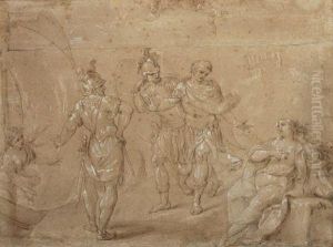 Ariadne On Naxos by Lodovico Carracci
