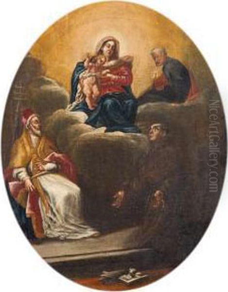 La Sacra Famiglia Appare A Sant'antonio Da Padova Esant'agostino - view 1