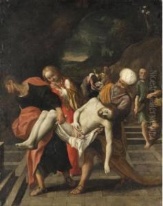 The Entombment by Lodovico Carracci