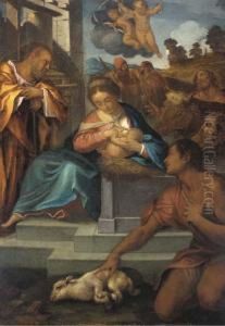 The Adoration Of The Shepherds