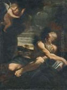 Saint Jerome In The Wilderness by Lodovico Carracci
