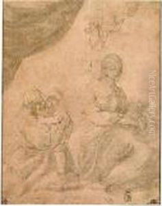 The Holy Family by Lodovico Carracci