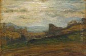 Paysage by Louis Hilaire Carrand