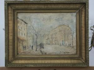 Rue De Paris by Louis Hilaire Carrand