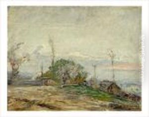 Paysage Des Monts D'or by Louis Hilaire Carrand