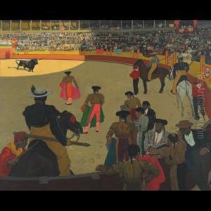 Bull Fight by Leon Carre