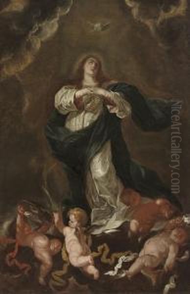 The Assumption Of The Virgin by Juan Carreno De Miranda