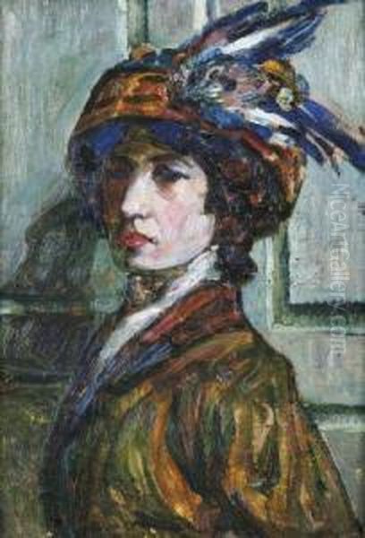 Femme Au Chapeau - view 1