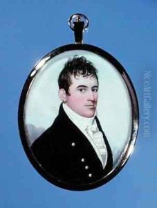 Portrait miniature of James Drew by Frederick Buck