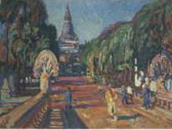 To The Temple - view 1