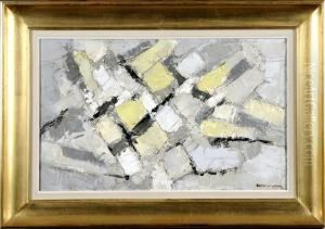 Composition Jaune Et Grise. by Georges Carrey