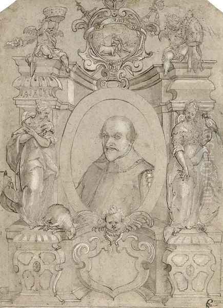 Portrait of Johann Schweickhardt von Kronberg, Archbishop of Mainz - view 1