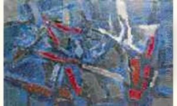 Georges Carrey - Huile Sur Toile - view 1