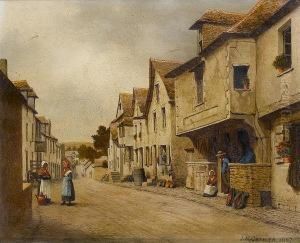 Villages In Brittany by John Mulcaster Carrick