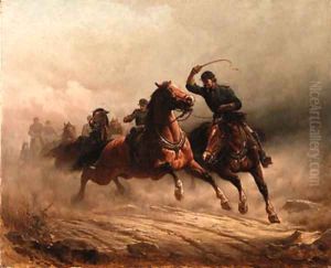 Rush to the front by Henry Collins Bispham