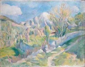 Landscape by Hermann Bruecke