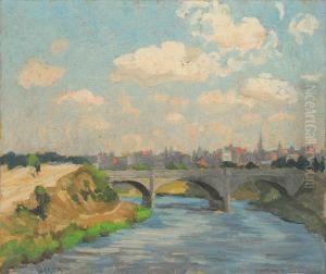 River Yarra by Ethel Carrick-Fox