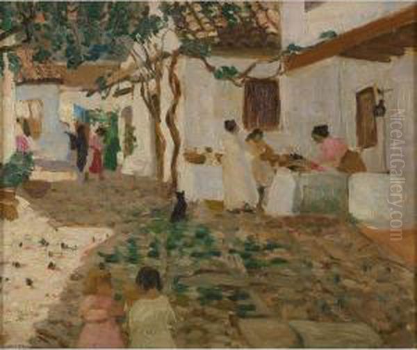 The Spanish Courtyard - view 1