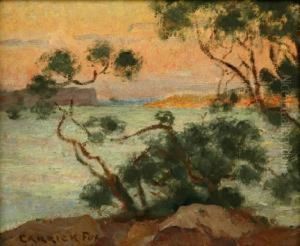 Coastal View by Ethel Carrick-Fox