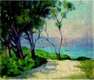 Rose Bay, Sydney Harbour by Ethel Carrick-Fox