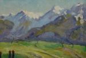 Eternal Snow by Ethel Carrick-Fox