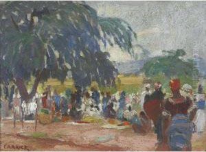 North African Scene by Ethel Carrick-Fox