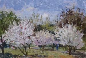 Orchard In Bloom by Ethel Carrick-Fox