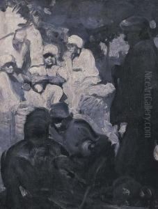 Arab Group by Ethel Carrick-Fox